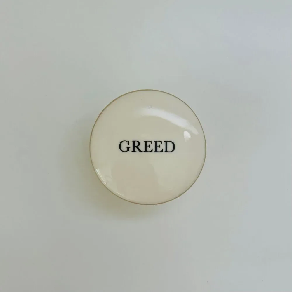 BIG TOMATO COMPANY Trinket Box 7 Deadly Sins GREED
